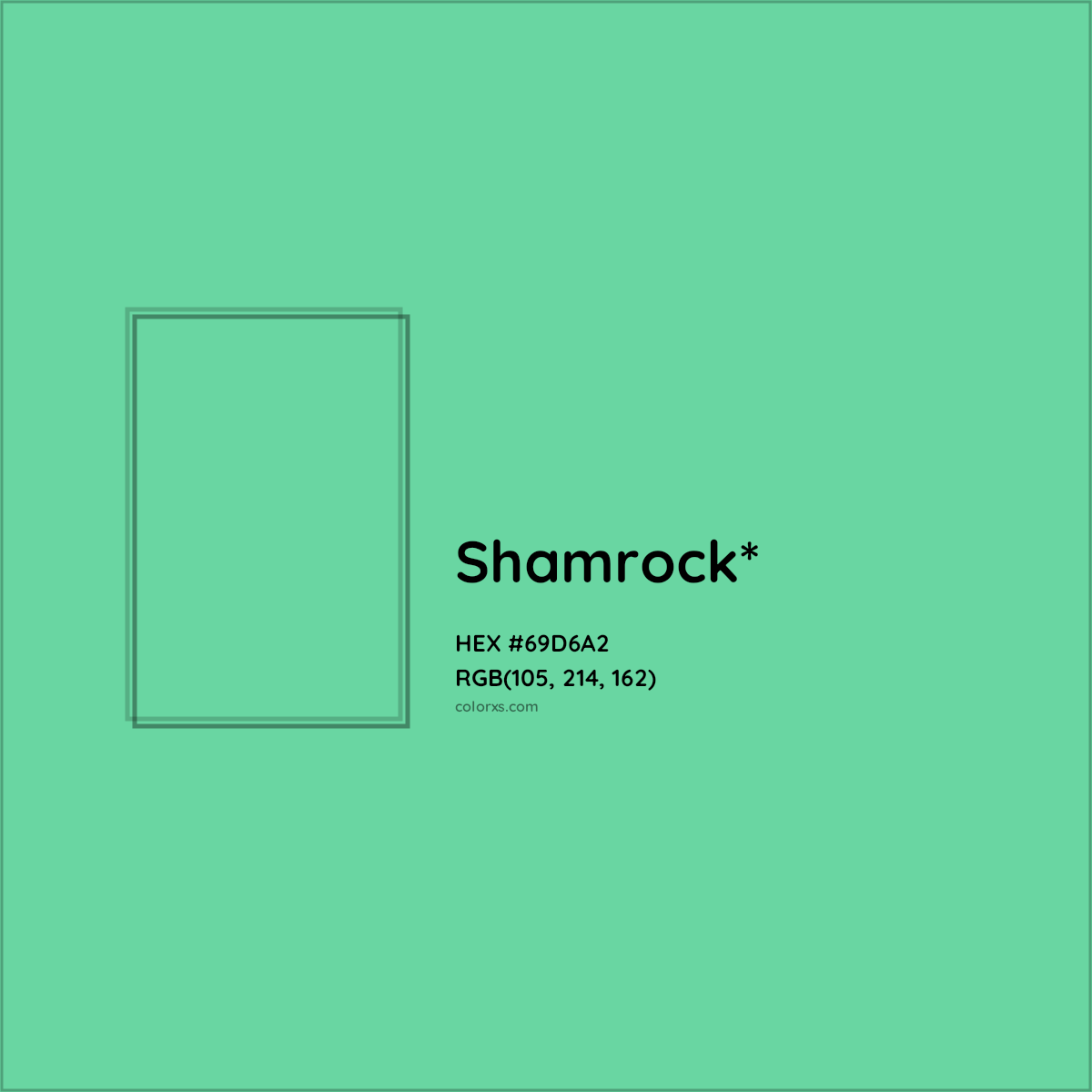 #69D6A2 hex color. RGB, RYB, CMYK, HSL, HSV codes and color conversions. Matching color names, palettes, paints.