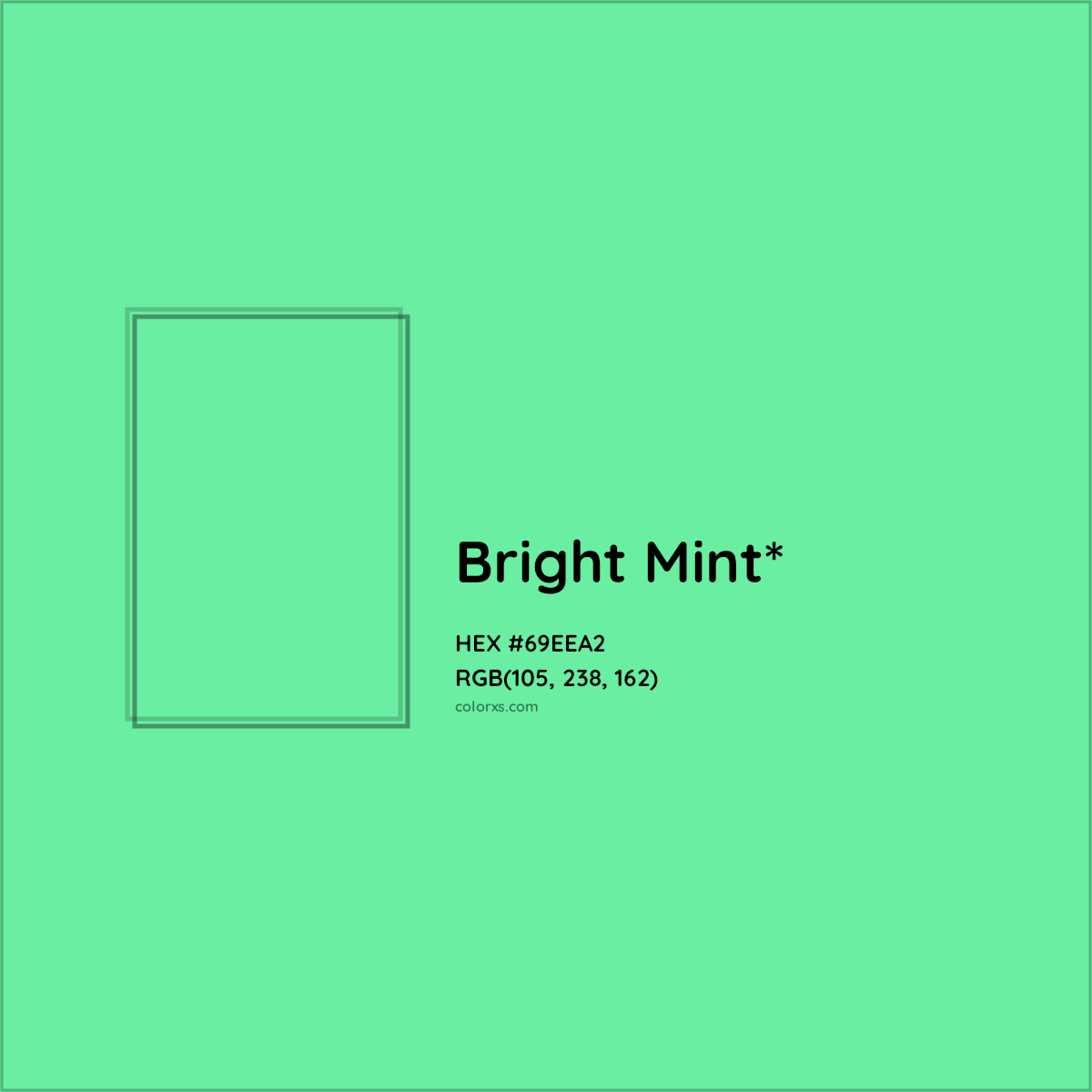 #69EEA2 hex color. RGB, RYB, CMYK, HSL, HSV codes and color conversions. Matching color names, palettes, paints.