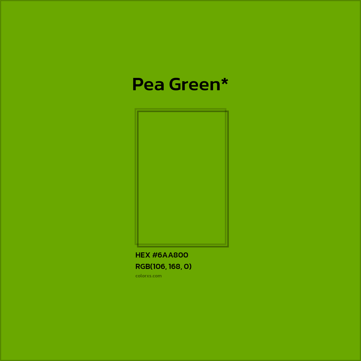 #6AA800 hex color. RGB, RYB, CMYK, HSL, HSV codes and color conversions. Matching color names, palettes, paints.