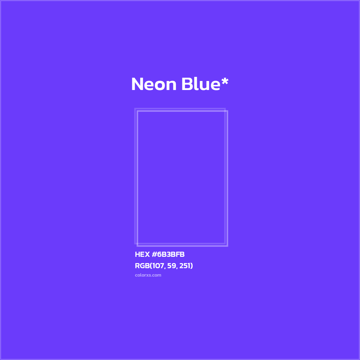 #6B3BFB hex color. RGB, RYB, CMYK, HSL, HSV codes and color conversions. Matching color names, palettes, paints.