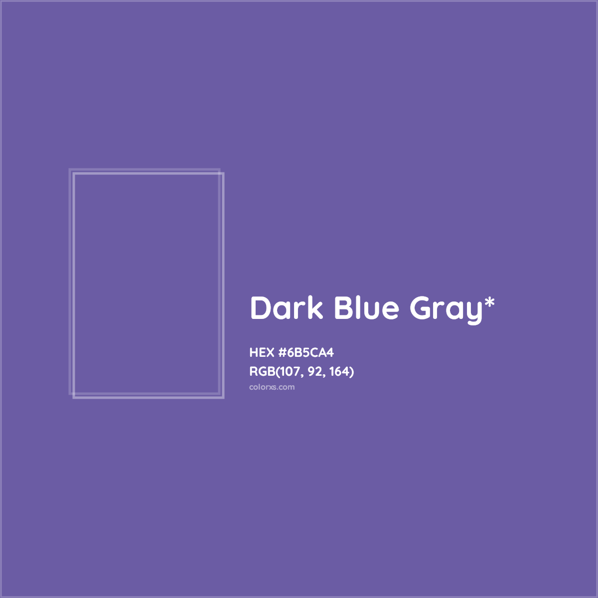 #6B5CA4 hex color. RGB, RYB, CMYK, HSL, HSV codes and color conversions. Matching color names, palettes, paints.