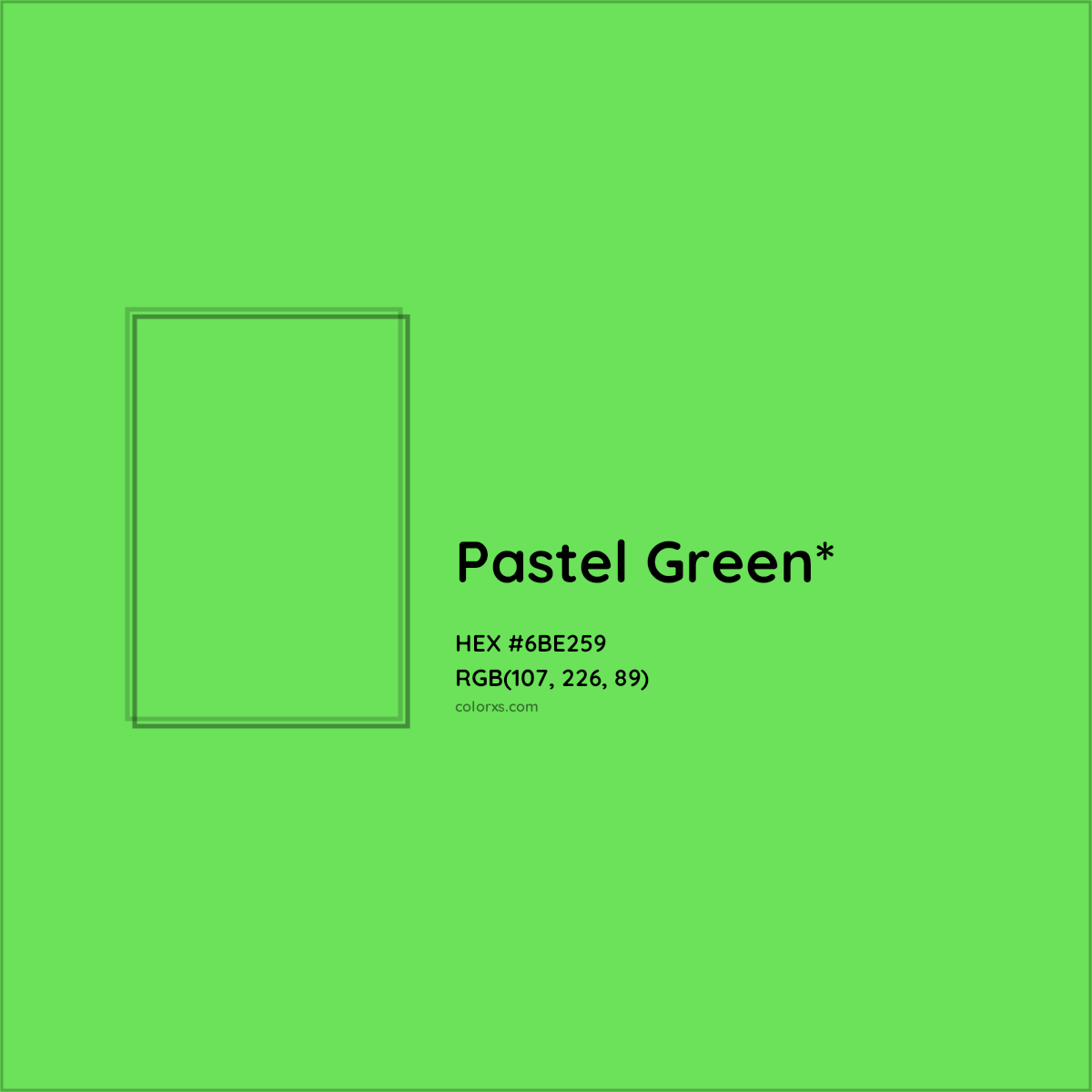 #6BE259 hex color. RGB, RYB, CMYK, HSL, HSV codes and color conversions. Matching color names, palettes, paints.
