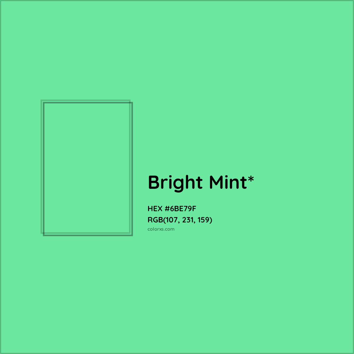 #6BE79F hex color. RGB, RYB, CMYK, HSL, HSV codes and color conversions. Matching color names, palettes, paints.
