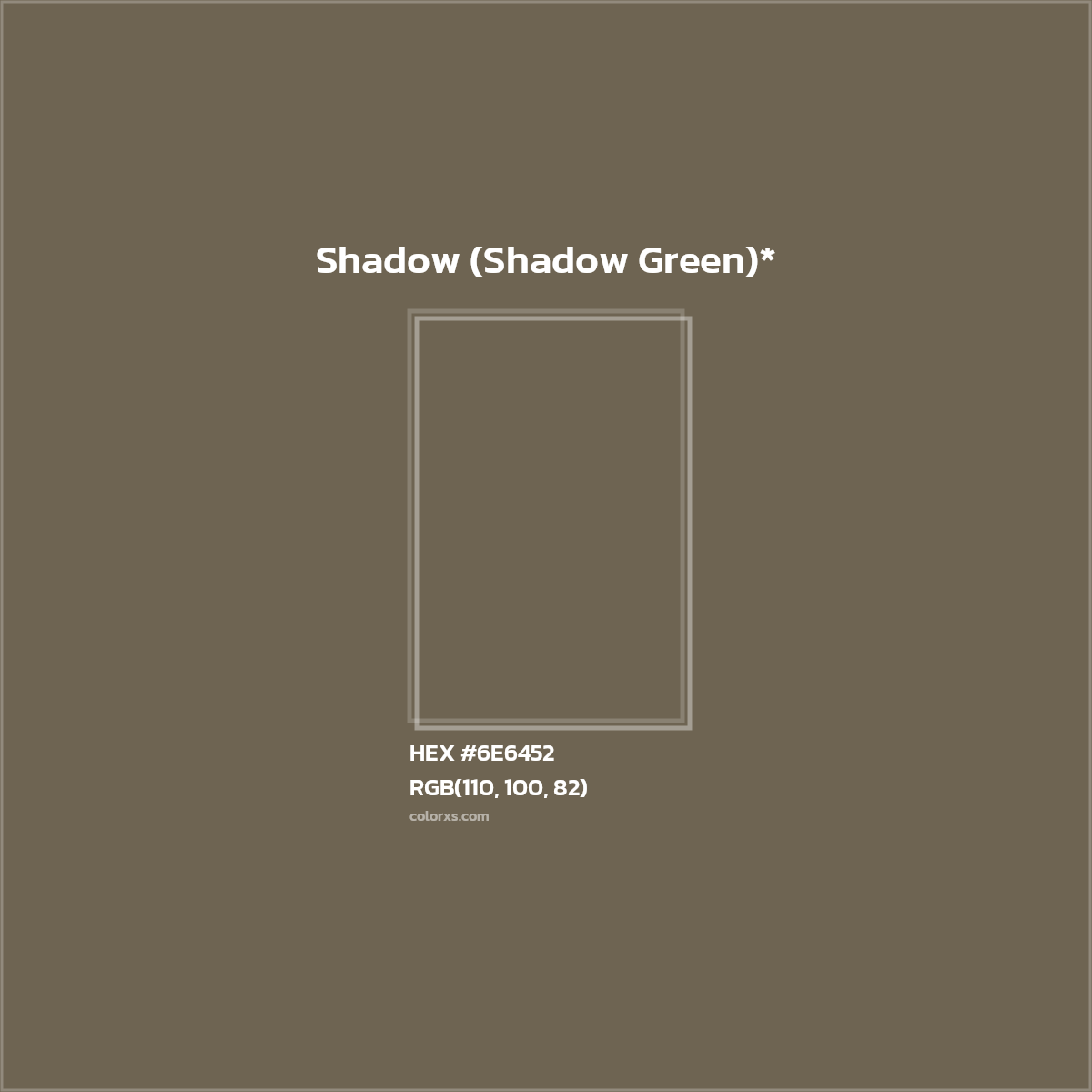 #6E6452 hex color. RGB, RYB, CMYK, HSL, HSV codes and color conversions. Matching color names, palettes, paints.