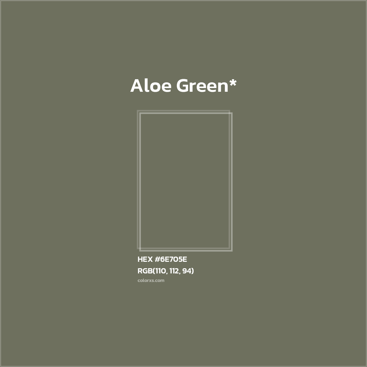 #6E705E hex color. RGB, RYB, CMYK, HSL, HSV codes and color conversions. Matching color names, palettes, paints.