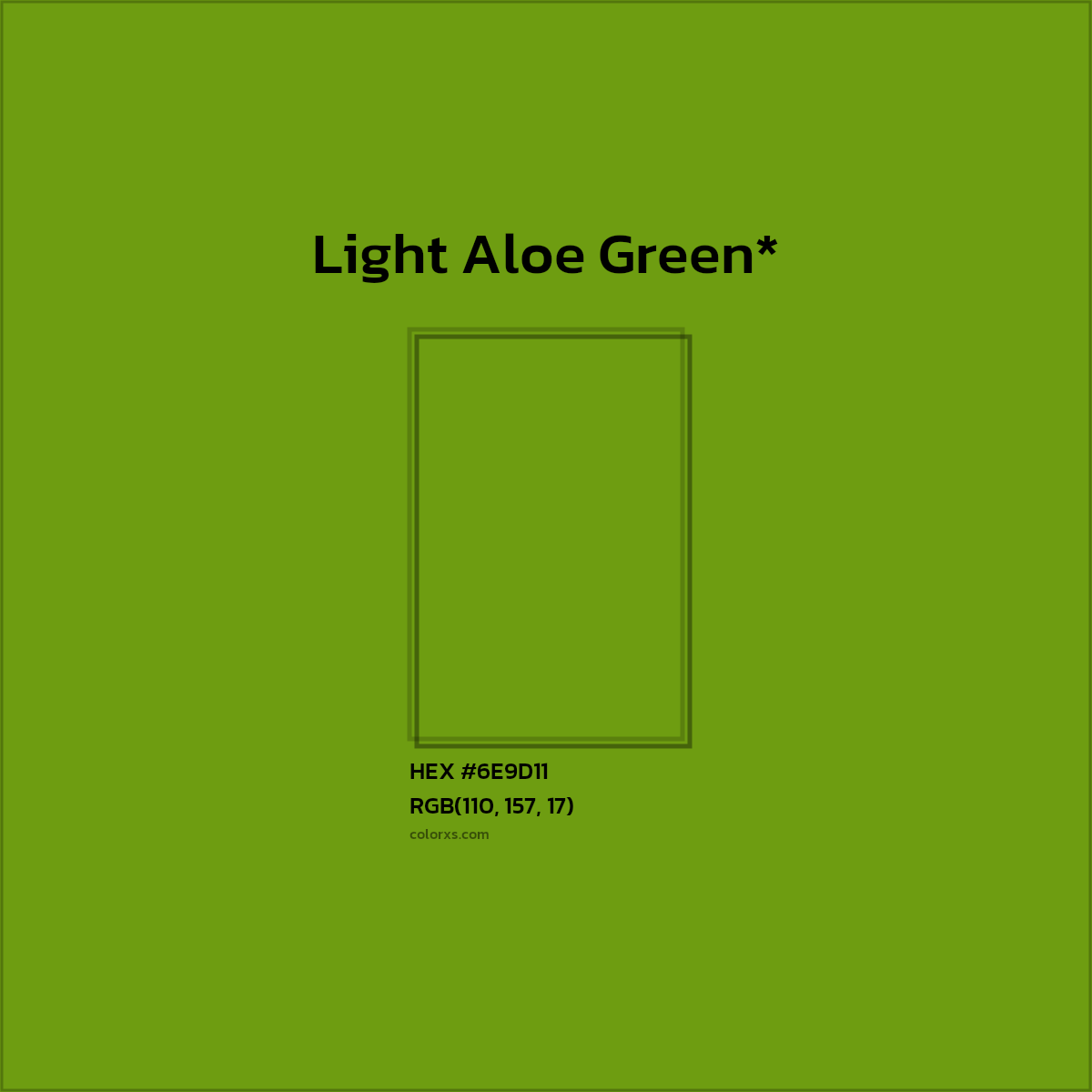 #6E9D11 hex color. RGB, RYB, CMYK, HSL, HSV codes and color conversions. Matching color names, palettes, paints.
