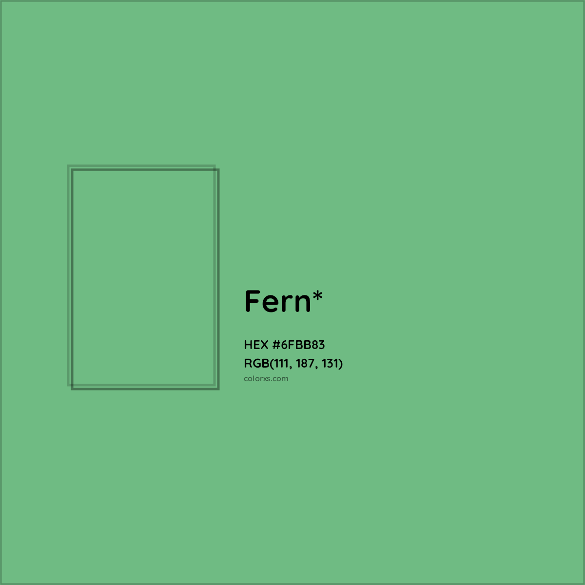 #6FBB83 hex color. RGB, RYB, CMYK, HSL, HSV codes and color conversions. Matching color names, palettes, paints.