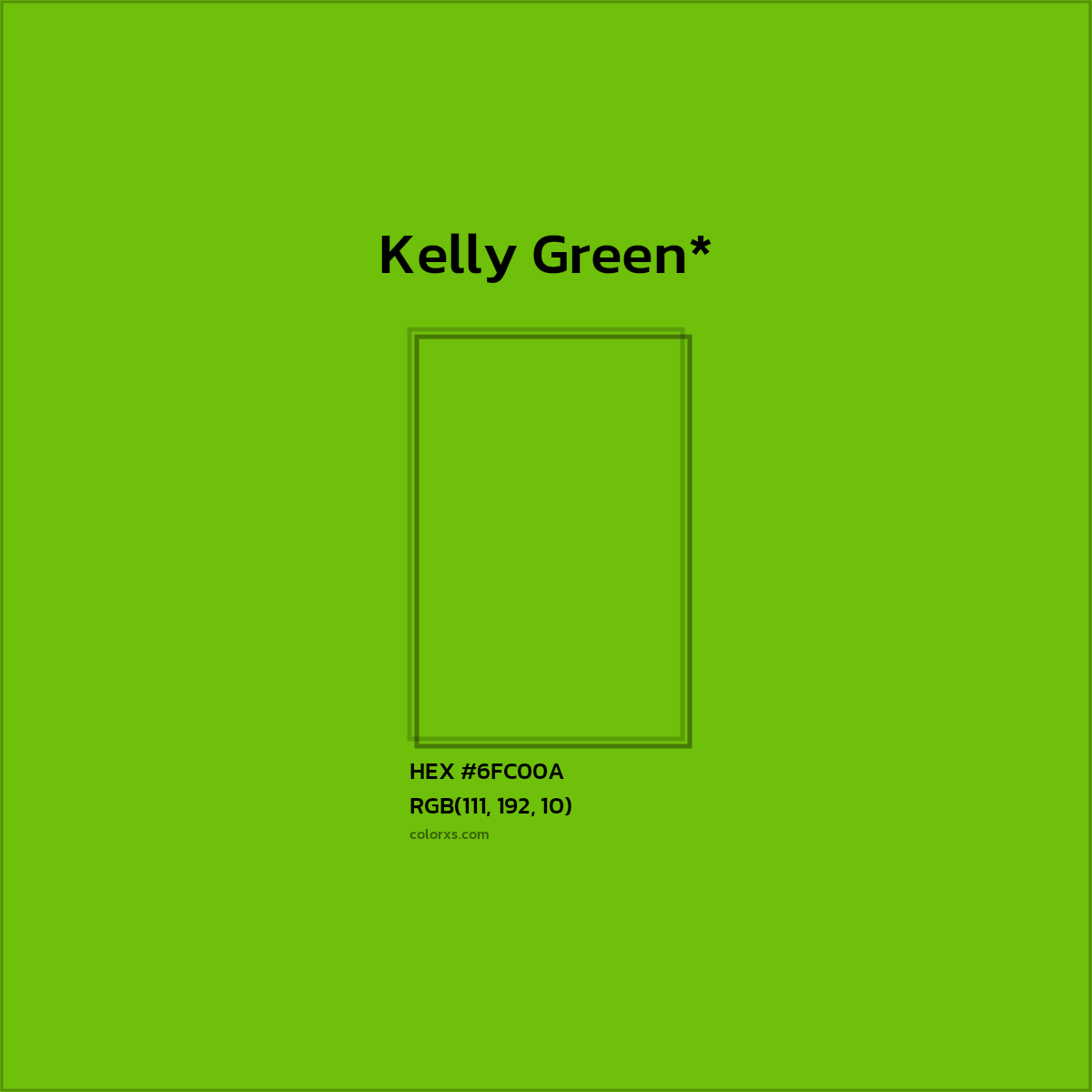 #6FC00A hex color. RGB, RYB, CMYK, HSL, HSV codes and color conversions. Matching color names, palettes, paints.