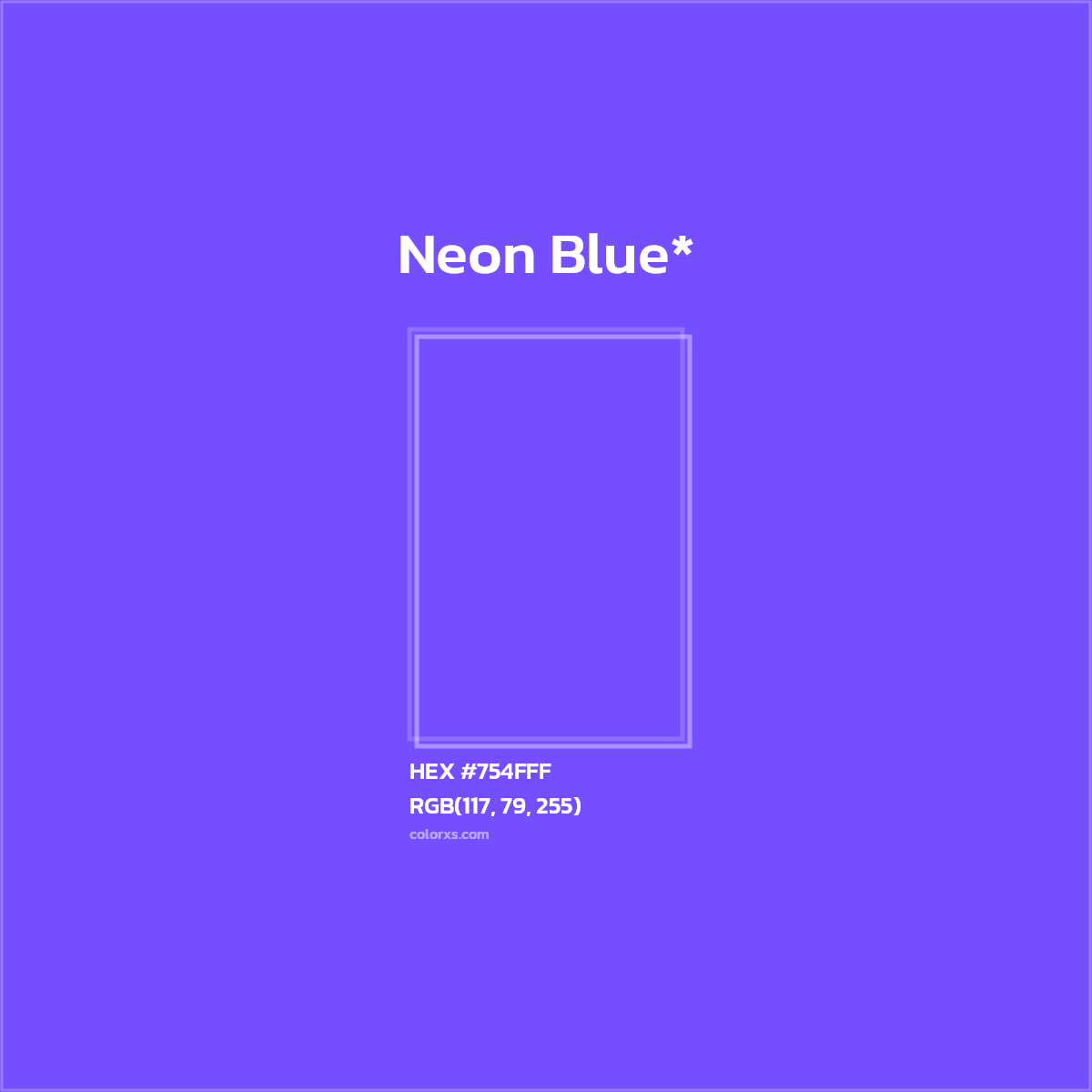 #754FFF hex color. RGB, RYB, CMYK, HSL, HSV codes and color conversions. Matching color names, palettes, paints.