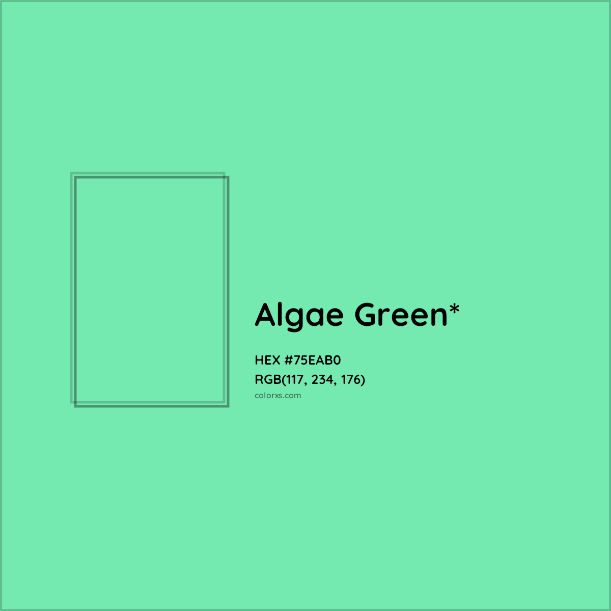 #75EAB0 hex color. RGB, RYB, CMYK, HSL, HSV codes and color conversions. Matching color names, palettes, paints.