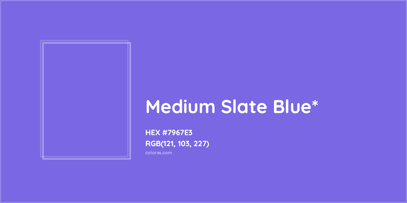 #7967E3 hex color. RGB, RYB, CMYK, HSL, HSV codes and color conversions. Matching color names, palettes, paints.