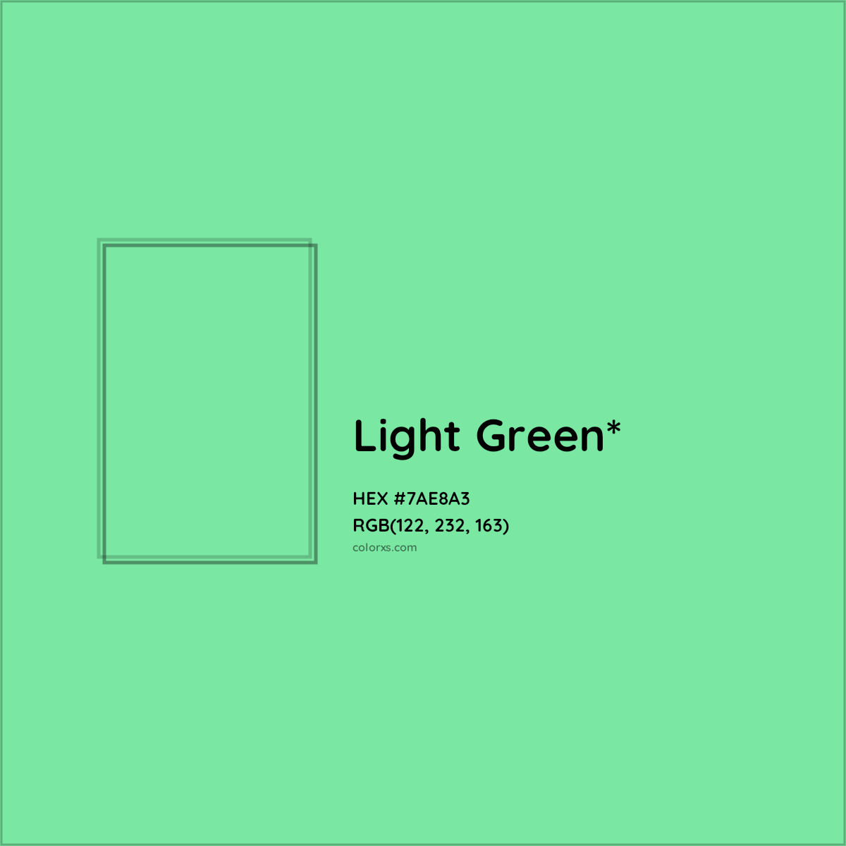 #7AE8A3 hex color. RGB, RYB, CMYK, HSL, HSV codes and color conversions. Matching color names, palettes, paints.