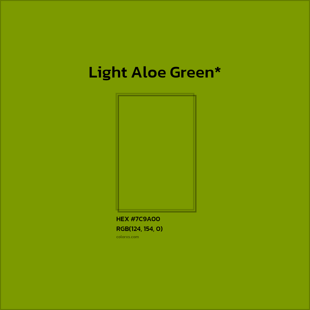 #7C9A00 hex color. RGB, RYB, CMYK, HSL, HSV codes and color conversions. Matching color names, palettes, paints.