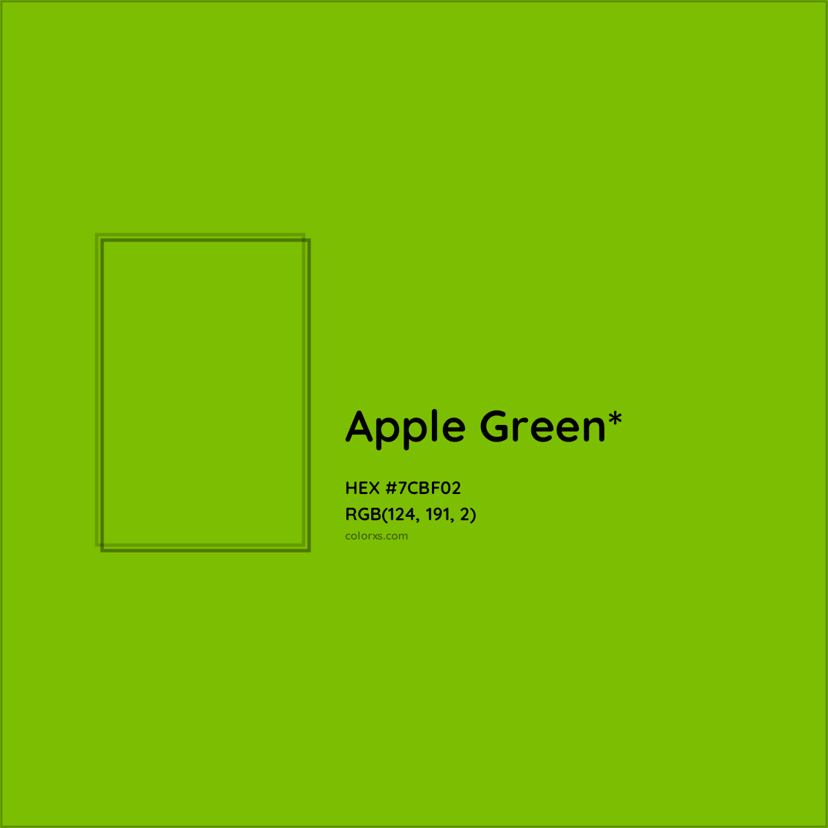 #7CBF02 hex color. RGB, RYB, CMYK, HSL, HSV codes and color conversions. Matching color names, palettes, paints.