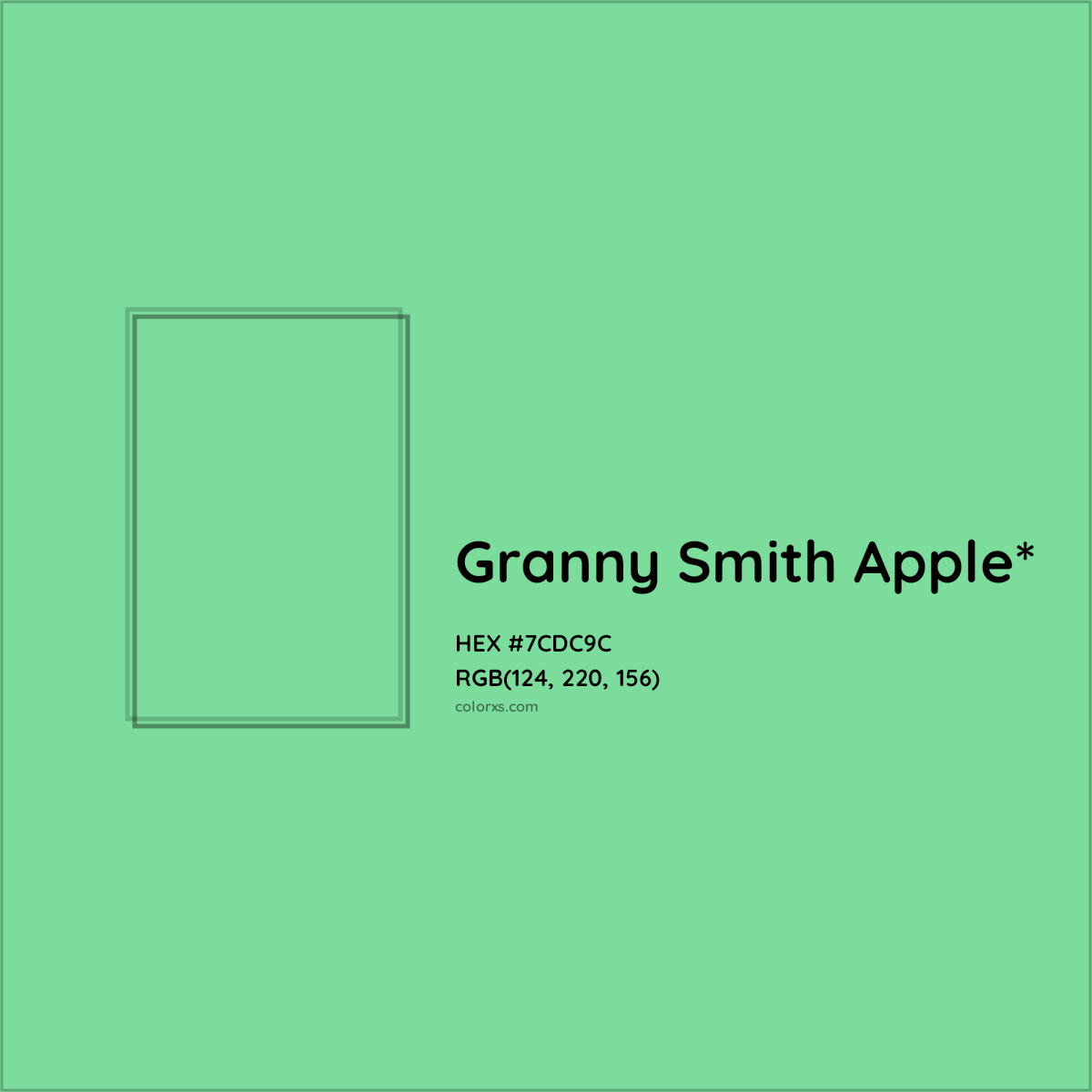 #7CDC9C hex color. RGB, RYB, CMYK, HSL, HSV codes and color conversions. Matching color names, palettes, paints.