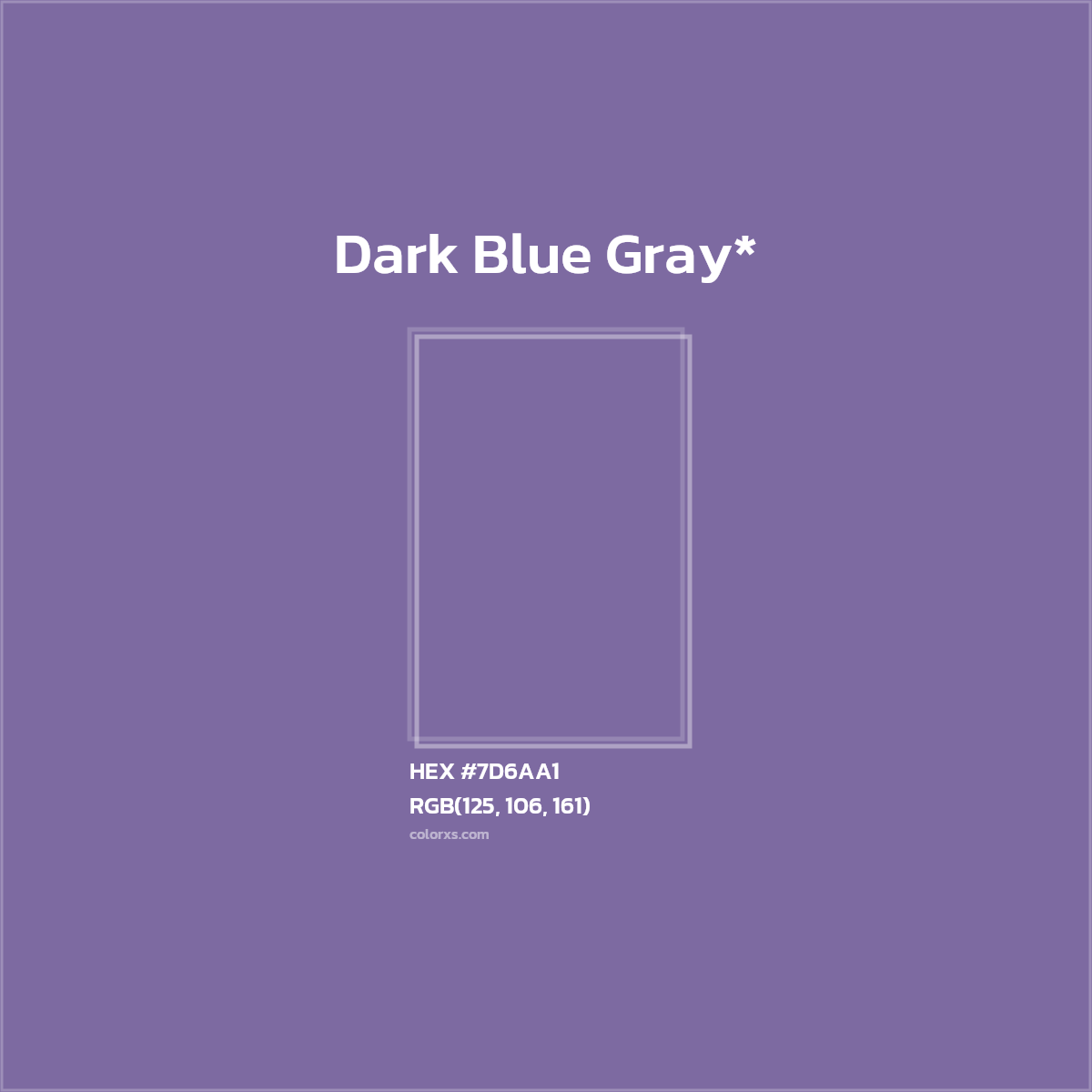 #7D6AA1 hex color. RGB, RYB, CMYK, HSL, HSV codes and color conversions. Matching color names, palettes, paints.