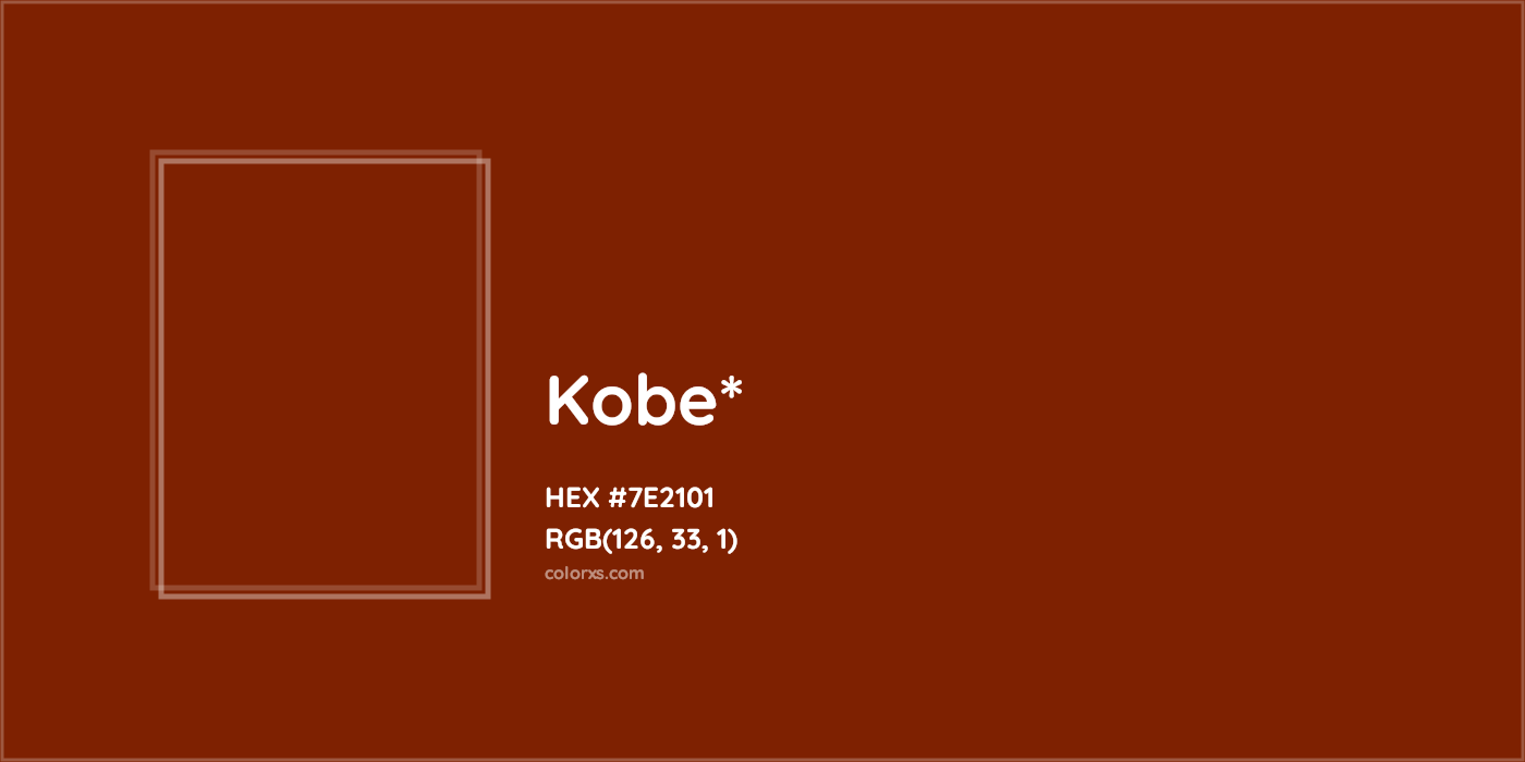 #7E2101 hex color. RGB, RYB, CMYK, HSL, HSV codes and color conversions. Matching color names, palettes, paints.