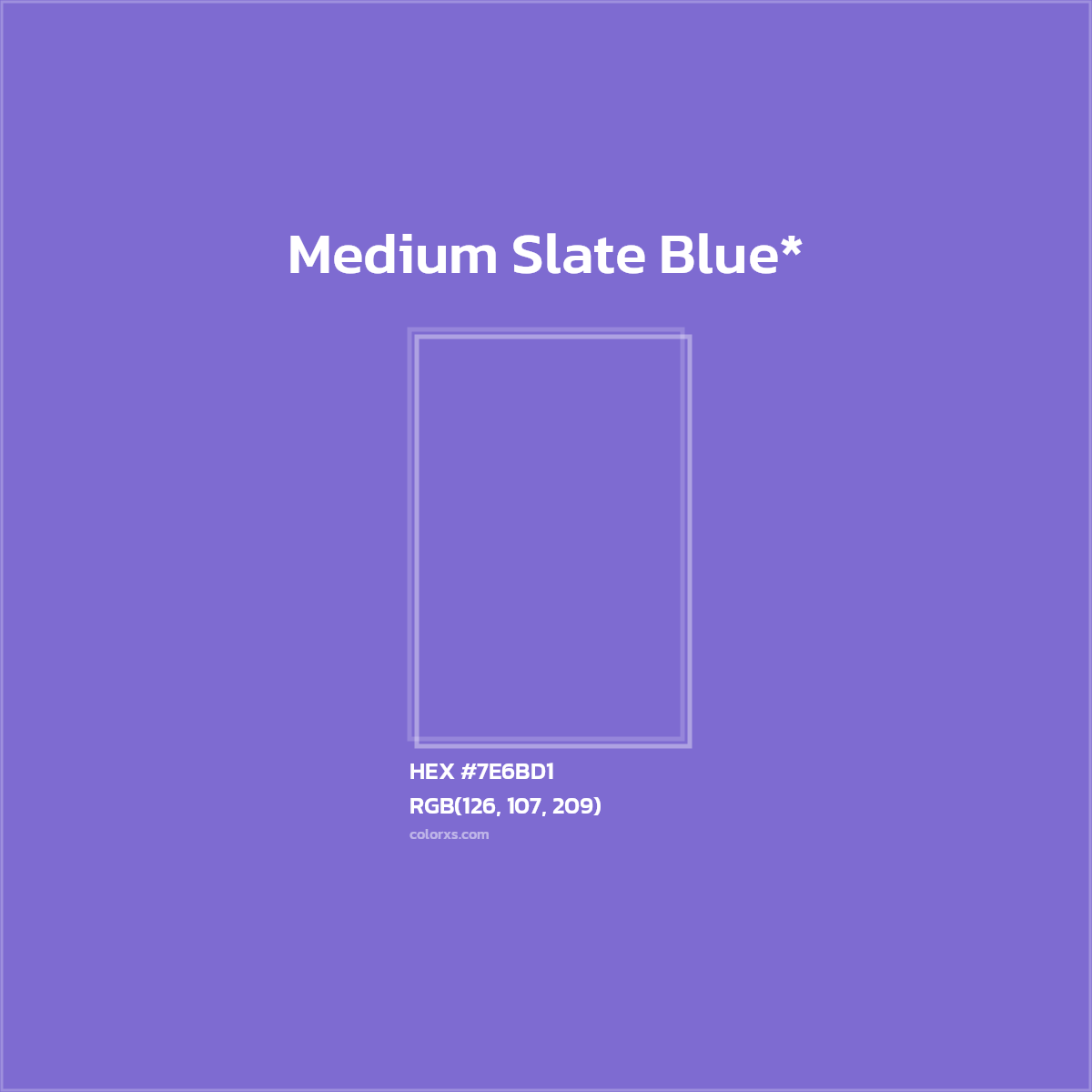 #7E6BD1 hex color. RGB, RYB, CMYK, HSL, HSV codes and color conversions. Matching color names, palettes, paints.