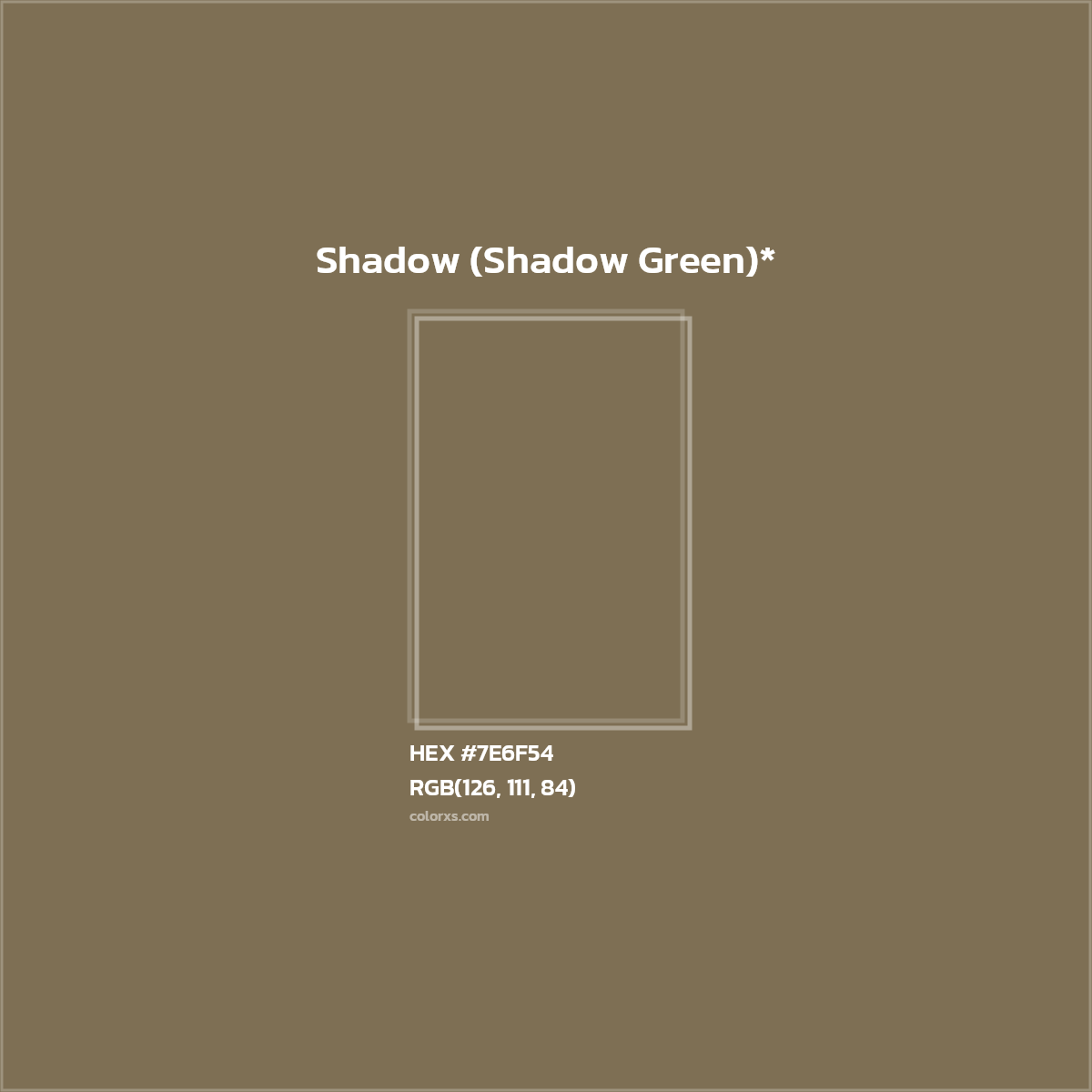 #7E6F54 hex color. RGB, RYB, CMYK, HSL, HSV codes and color conversions. Matching color names, palettes, paints.