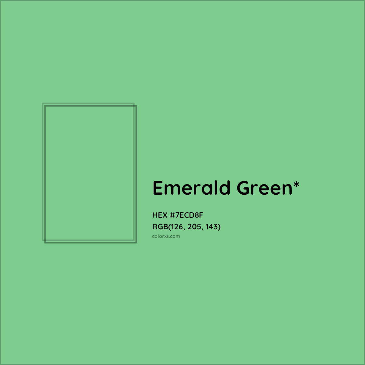 #7ECD8F hex color. RGB, RYB, CMYK, HSL, HSV codes and color conversions. Matching color names, palettes, paints.