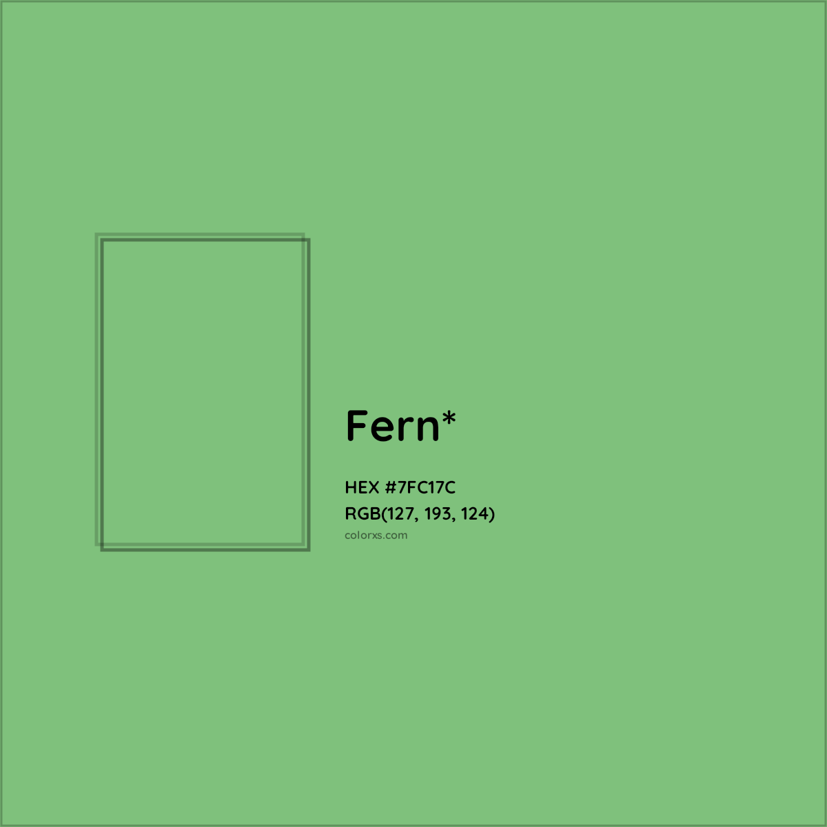 #7FC17C hex color. RGB, RYB, CMYK, HSL, HSV codes and color conversions. Matching color names, palettes, paints.