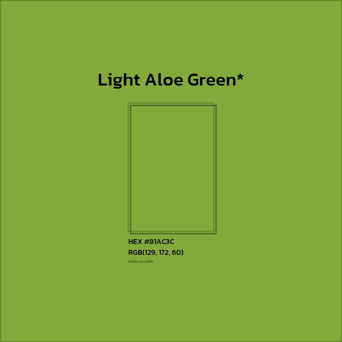 #81AC3C hex color. RGB, RYB, CMYK, HSL, HSV codes and color conversions. Matching color names, palettes, paints.