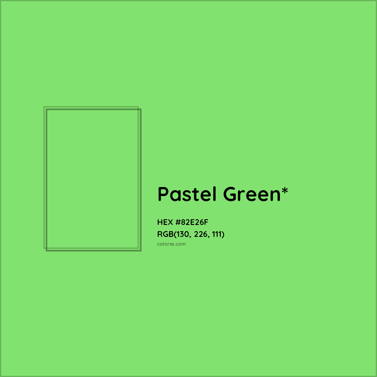 #82E26F hex color. RGB, RYB, CMYK, HSL, HSV codes and color conversions. Matching color names, palettes, paints.
