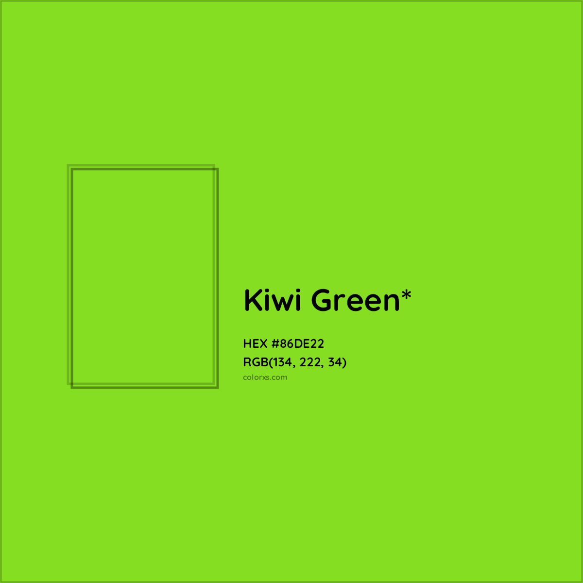 #86DE22 hex color. RGB, RYB, CMYK, HSL, HSV codes and color conversions. Matching color names, palettes, paints.