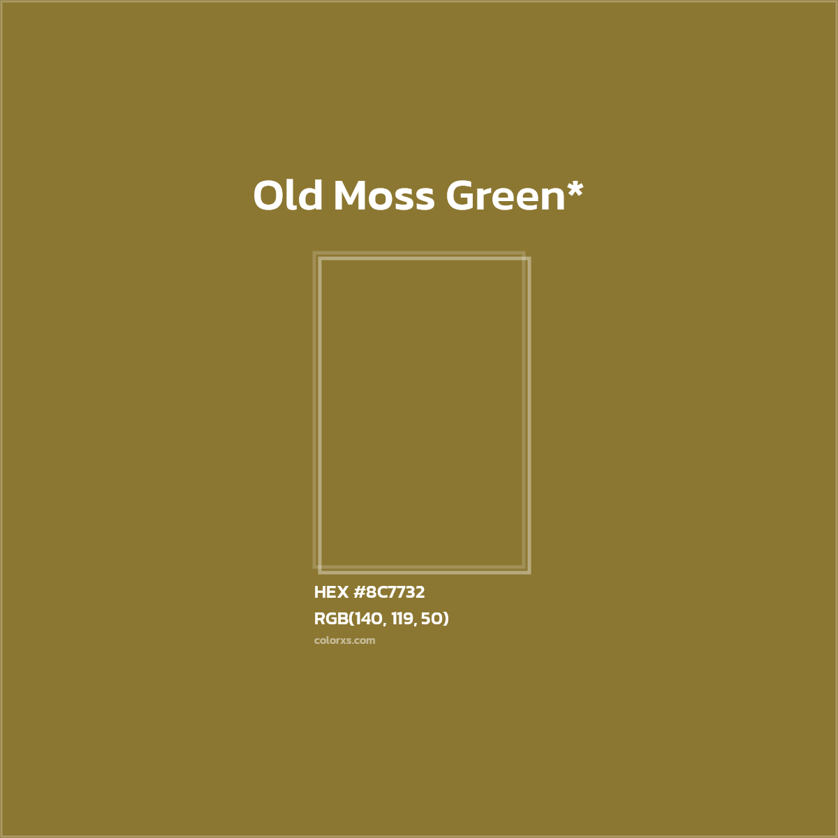 #8C7732 hex color. RGB, RYB, CMYK, HSL, HSV codes and color conversions. Matching color names, palettes, paints.