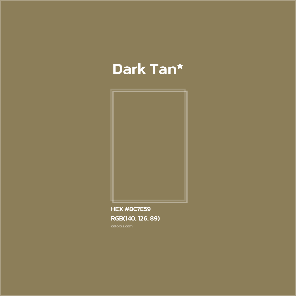 #8C7E59 hex color. RGB, RYB, CMYK, HSL, HSV codes and color conversions. Matching color names, palettes, paints.