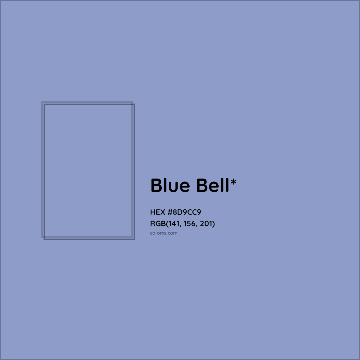 #8D9CC9 hex color. RGB, RYB, CMYK, HSL, HSV codes and color conversions. Matching color names, palettes, paints.