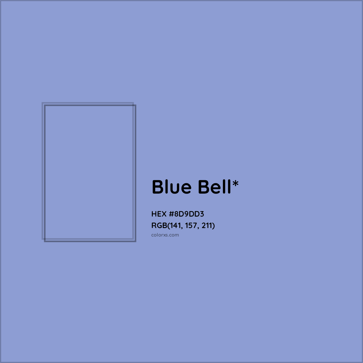 #8D9DD3 hex color. RGB, RYB, CMYK, HSL, HSV codes and color conversions. Matching color names, palettes, paints.