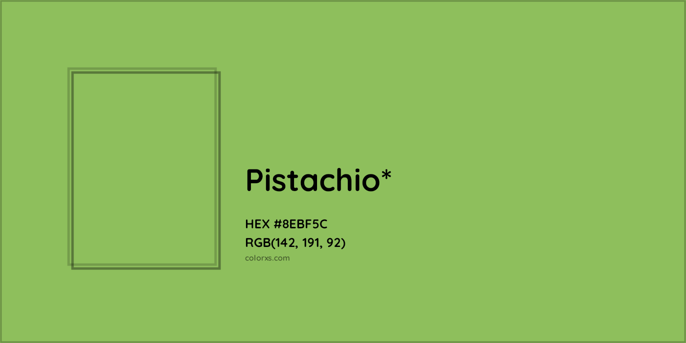 #8EBF5C hex color. RGB, RYB, CMYK, HSL, HSV codes and color conversions. Matching color names, palettes, paints.