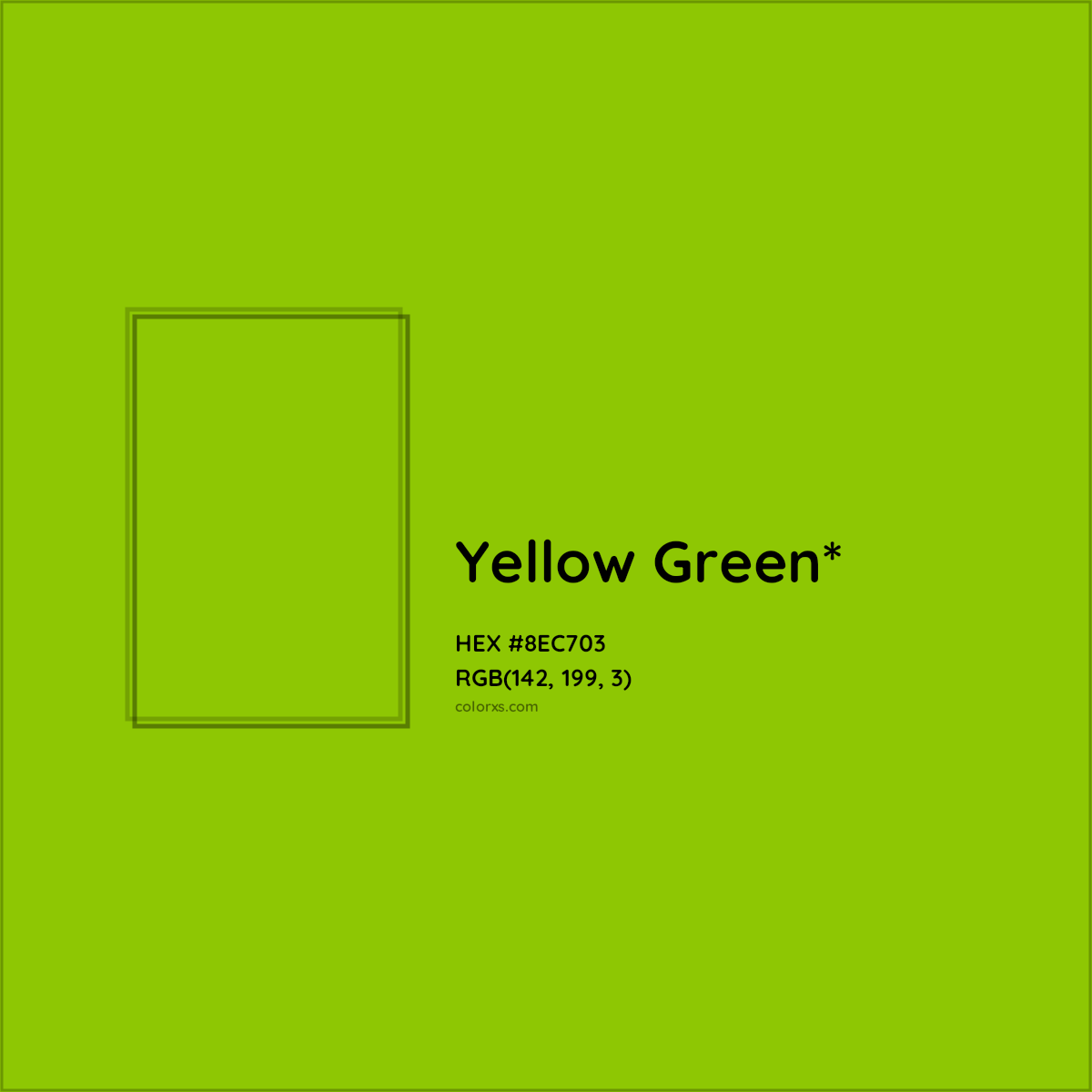#8EC703 hex color. RGB, RYB, CMYK, HSL, HSV codes and color conversions. Matching color names, palettes, paints.