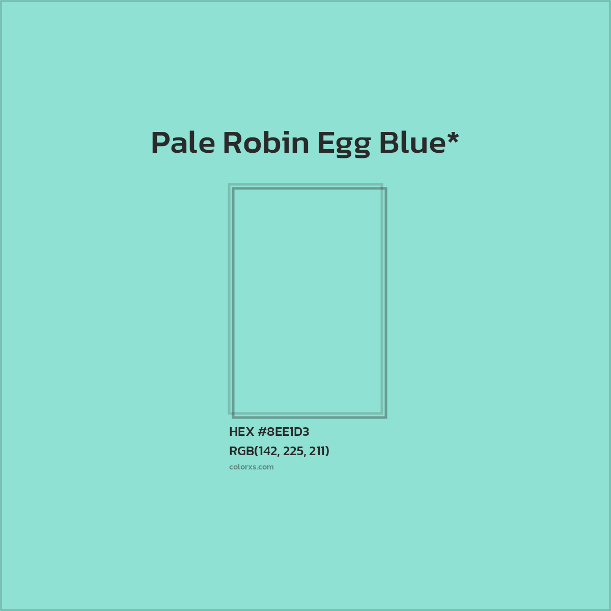 #8EE1D3 hex color. RGB, RYB, CMYK, HSL, HSV codes and color conversions. Matching color names, palettes, paints.