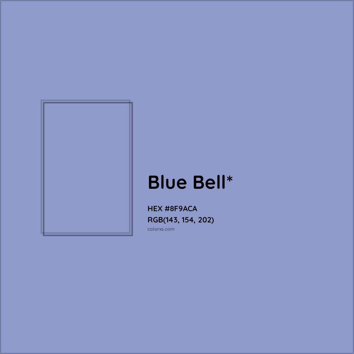 #8F9ACA hex color. RGB, RYB, CMYK, HSL, HSV codes and color conversions. Matching color names, palettes, paints.