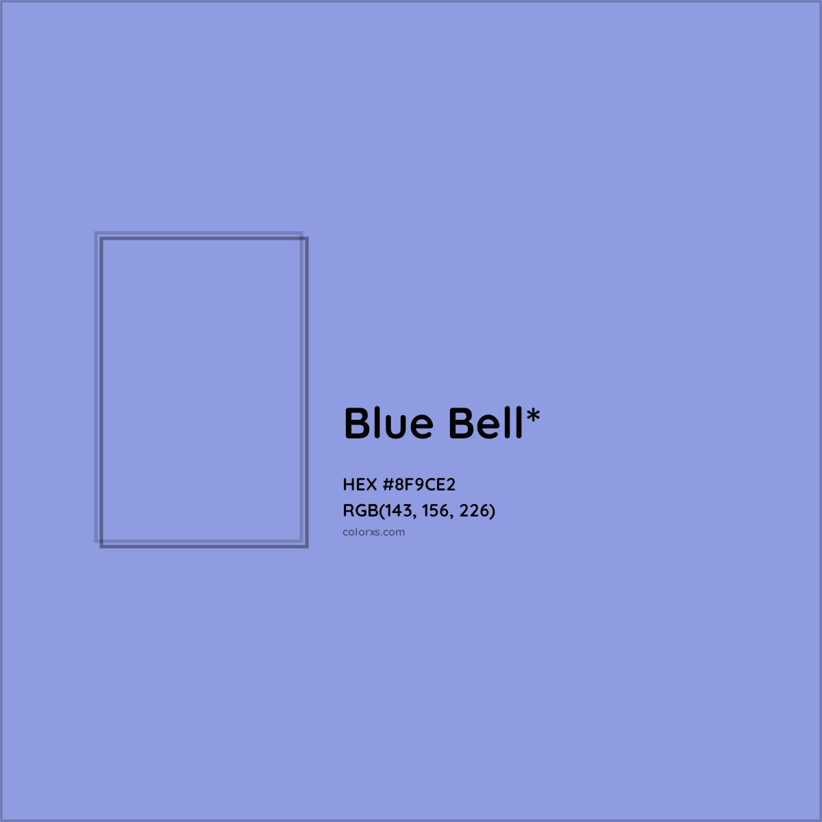 #8F9CE2 hex color. RGB, RYB, CMYK, HSL, HSV codes and color conversions. Matching color names, palettes, paints.
