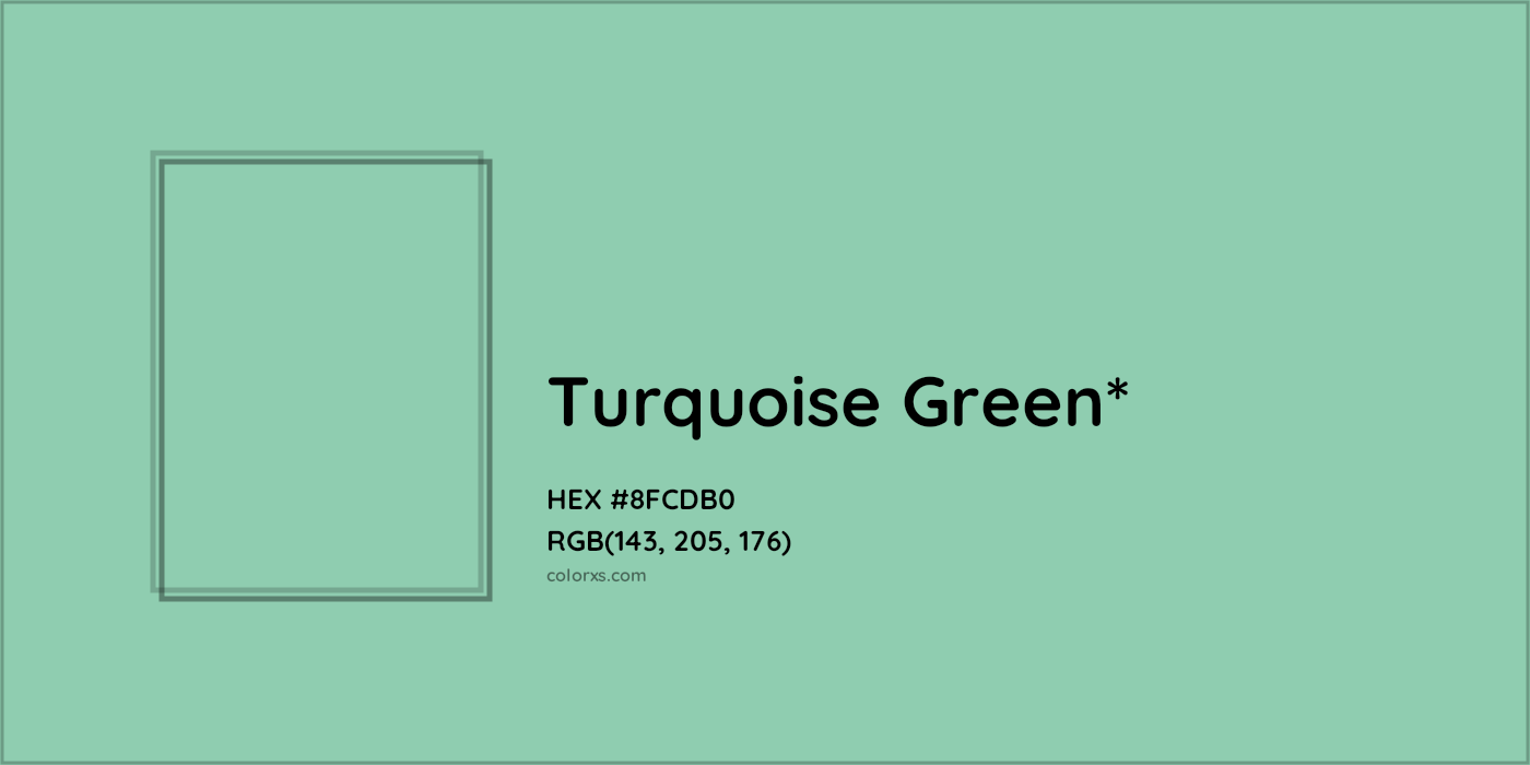 #8FCDB0 hex color. RGB, RYB, CMYK, HSL, HSV codes and color conversions. Matching color names, palettes, paints.