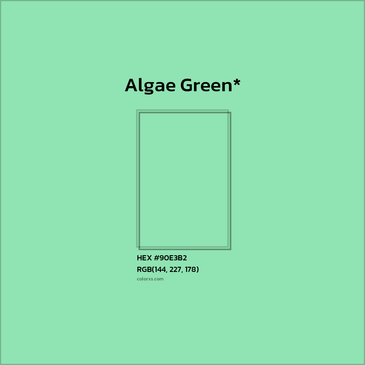 #90E3B2 hex color. RGB, RYB, CMYK, HSL, HSV codes and color conversions. Matching color names, palettes, paints.