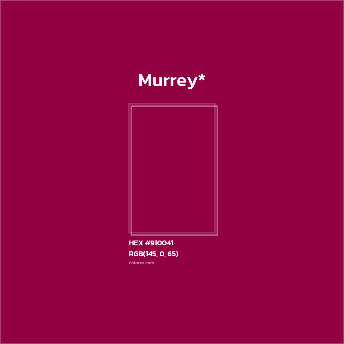 #910041 hex color. RGB, RYB, CMYK, HSL, HSV codes and color conversions. Matching color names, palettes, paints.