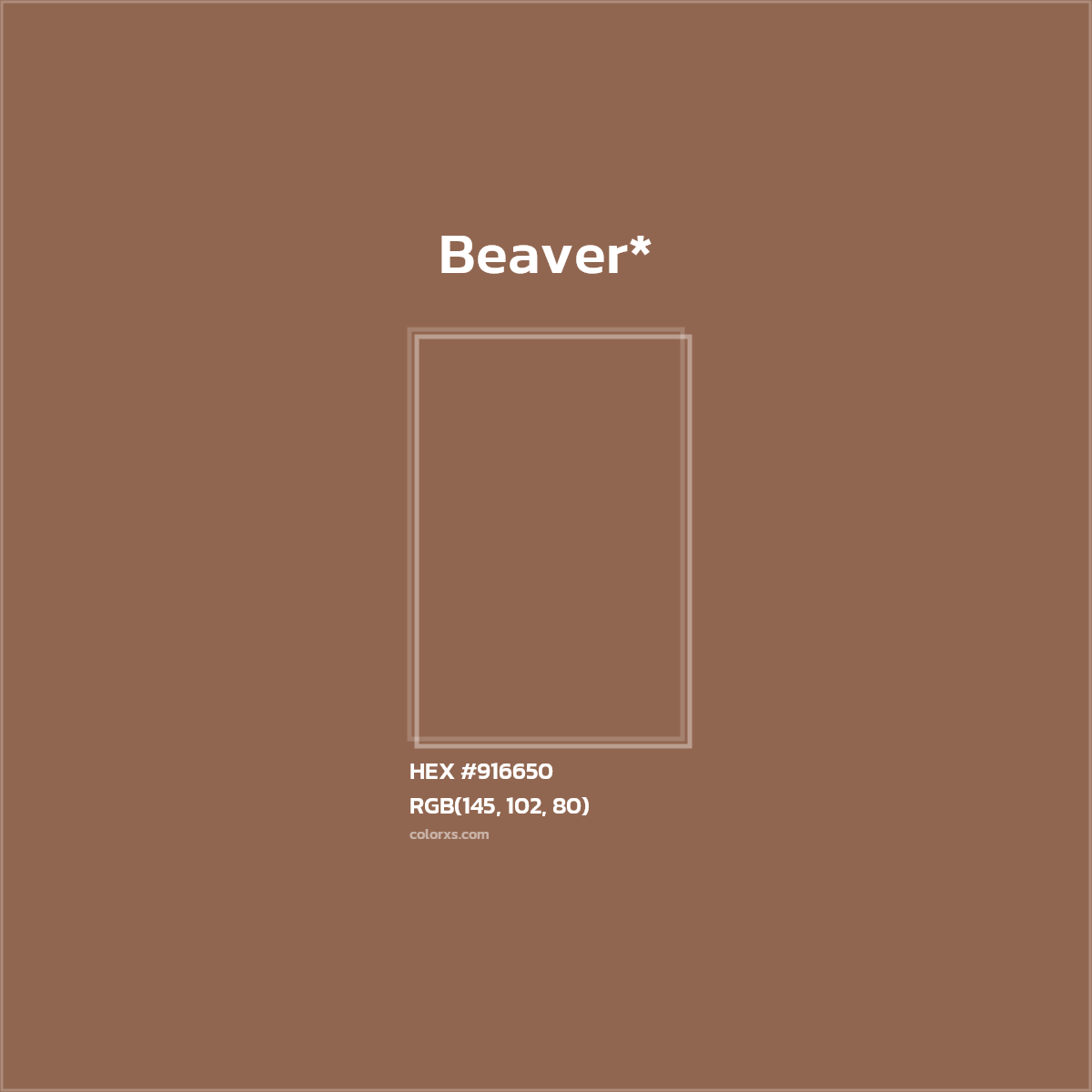 #916650 hex color. RGB, RYB, CMYK, HSL, HSV codes and color conversions. Matching color names, palettes, paints.