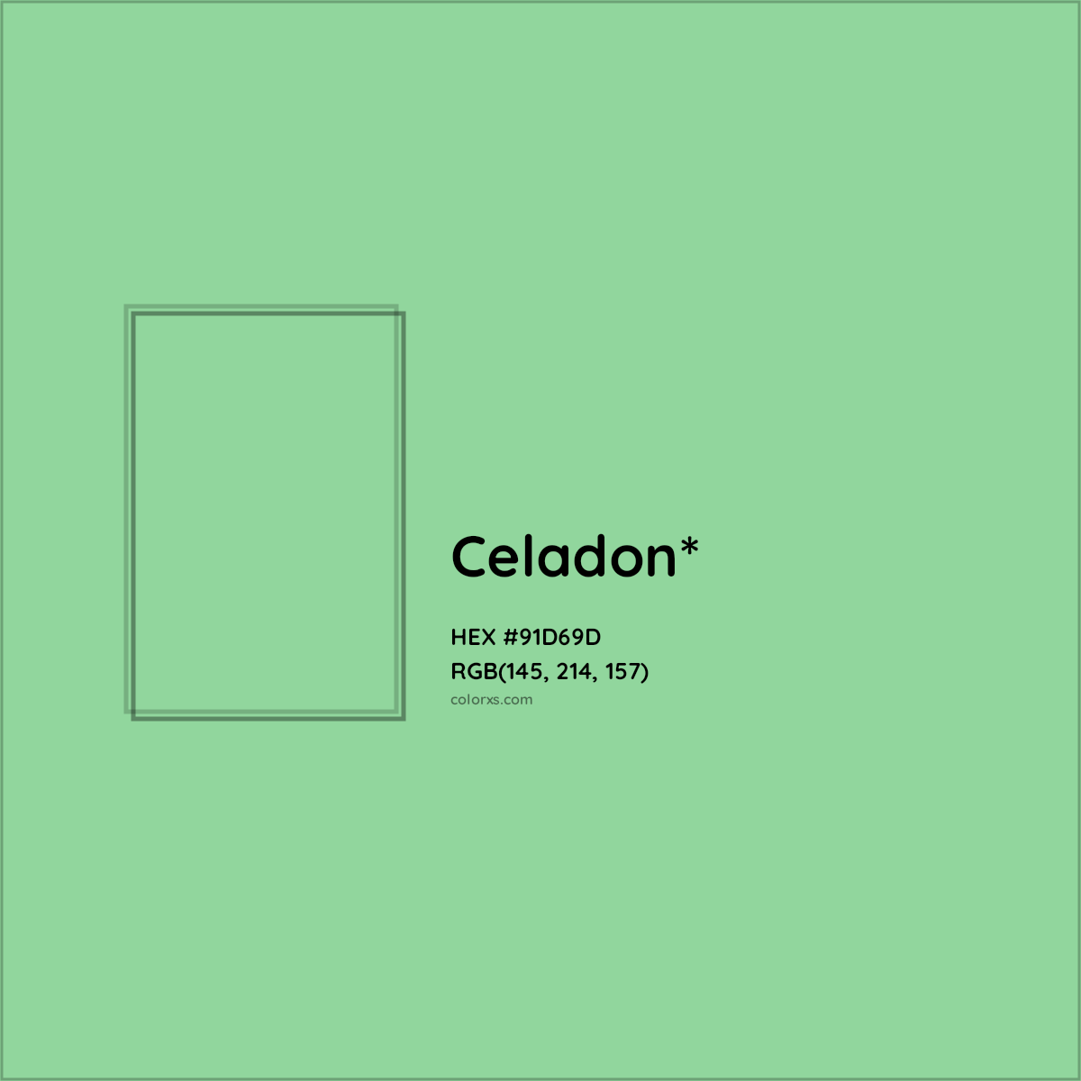 #91D69D hex color. RGB, RYB, CMYK, HSL, HSV codes and color conversions. Matching color names, palettes, paints.