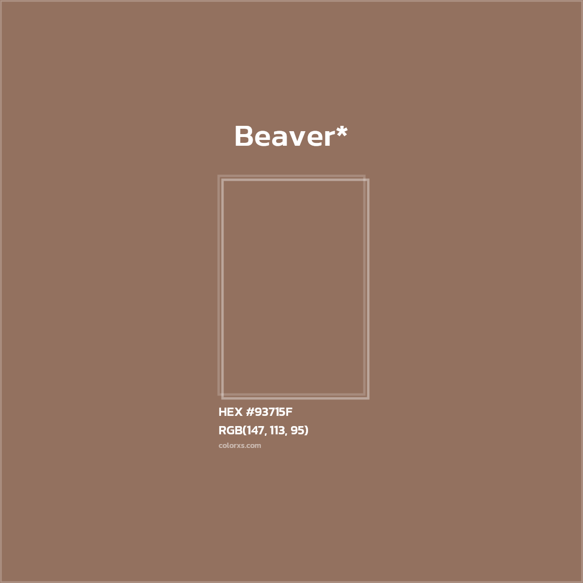 #93715F hex color. RGB, RYB, CMYK, HSL, HSV codes and color conversions. Matching color names, palettes, paints.