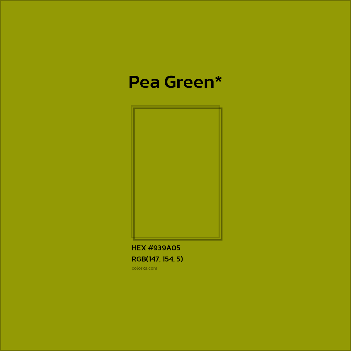 #939A05 hex color. RGB, RYB, CMYK, HSL, HSV codes and color conversions. Matching color names, palettes, paints.