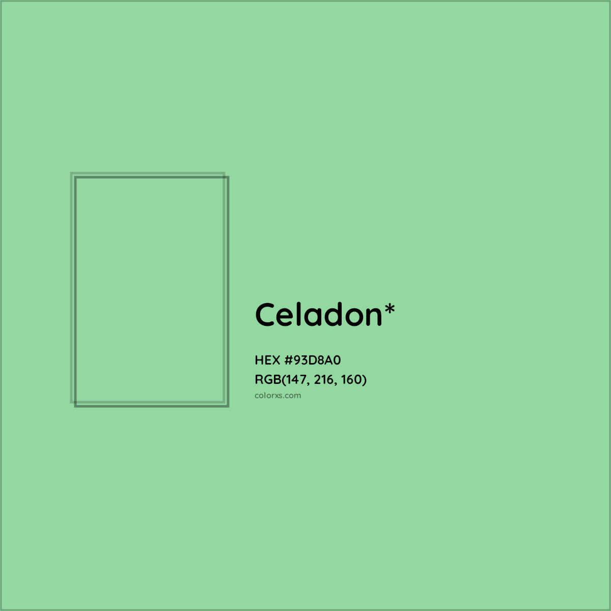 #93D8A0 hex color. RGB, RYB, CMYK, HSL, HSV codes and color conversions. Matching color names, palettes, paints.