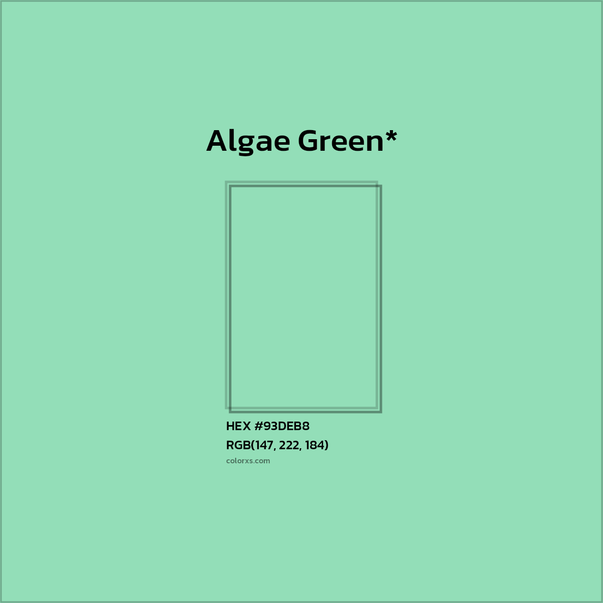#93DEB8 hex color. RGB, RYB, CMYK, HSL, HSV codes and color conversions. Matching color names, palettes, paints.