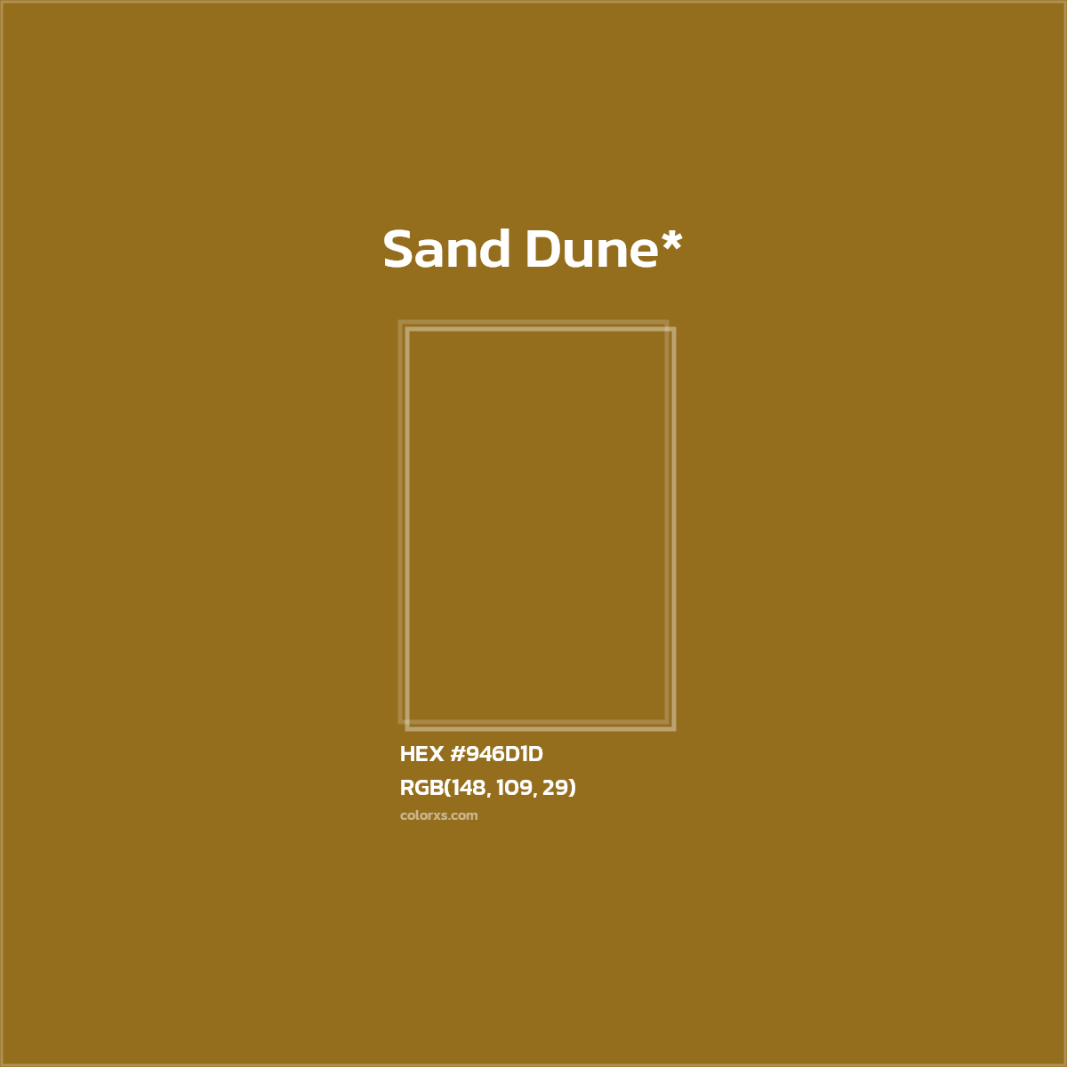 #946D1D hex color. RGB, RYB, CMYK, HSL, HSV codes and color conversions. Matching color names, palettes, paints.