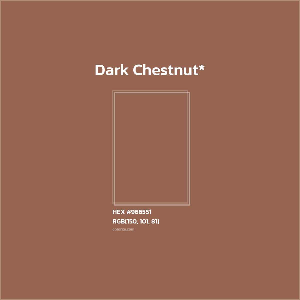 #966551 hex color. RGB, RYB, CMYK, HSL, HSV codes and color conversions. Matching color names, palettes, paints.