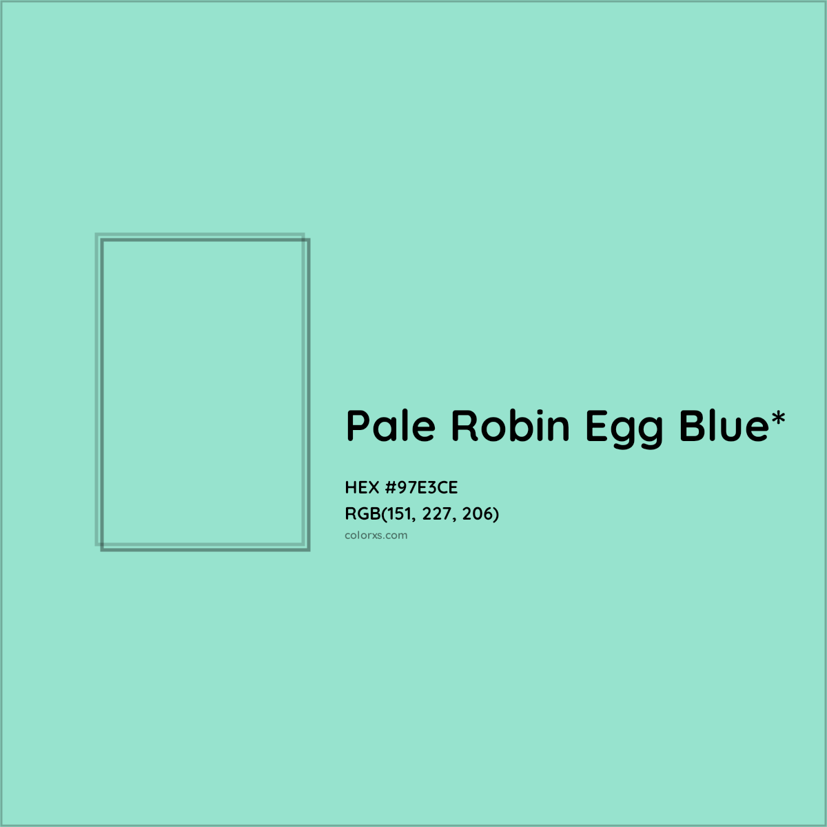 #97E3CE hex color. RGB, RYB, CMYK, HSL, HSV codes and color conversions. Matching color names, palettes, paints.