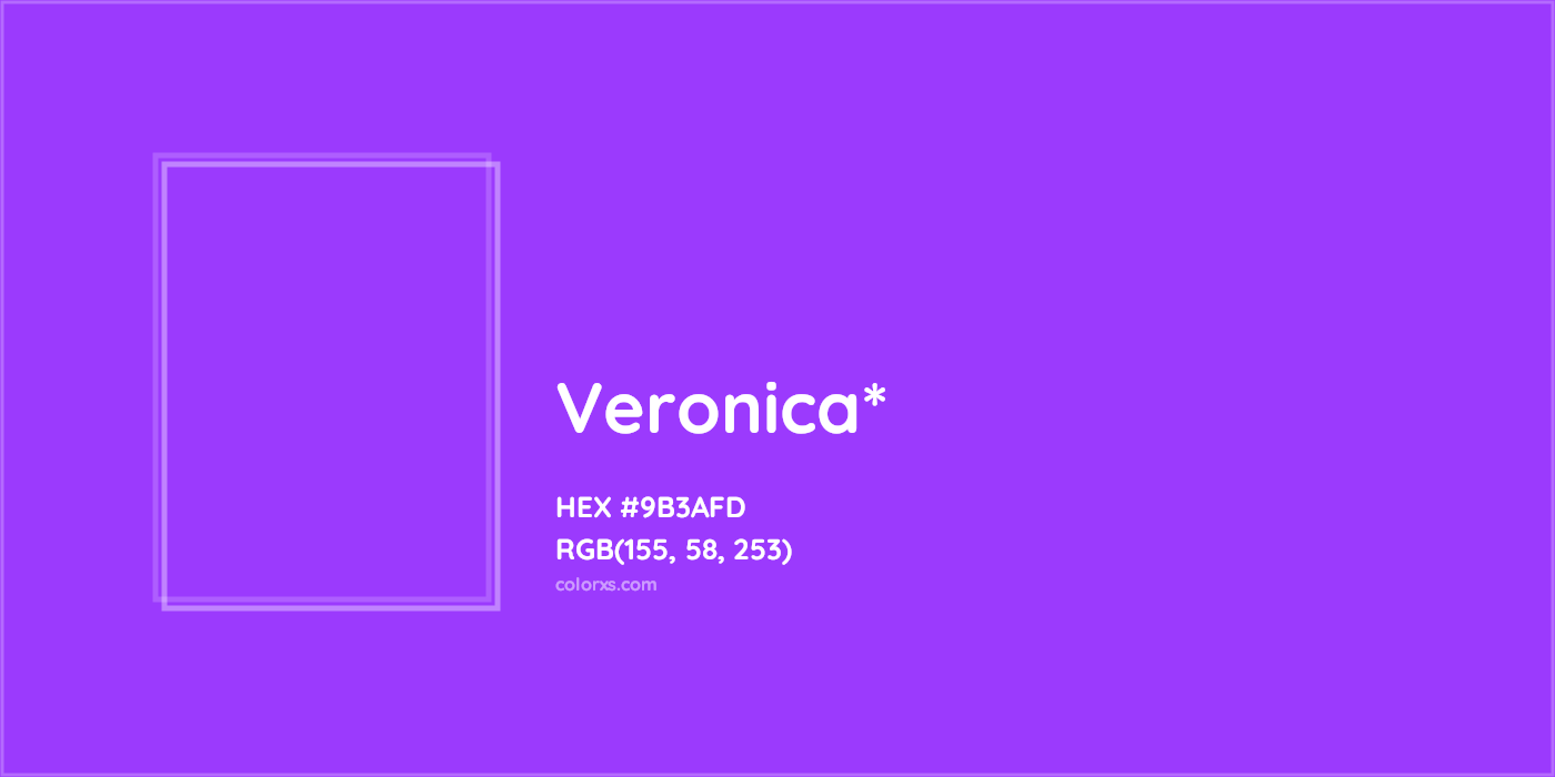 #9B3AFD hex color. RGB, RYB, CMYK, HSL, HSV codes and color conversions. Matching color names, palettes, paints.